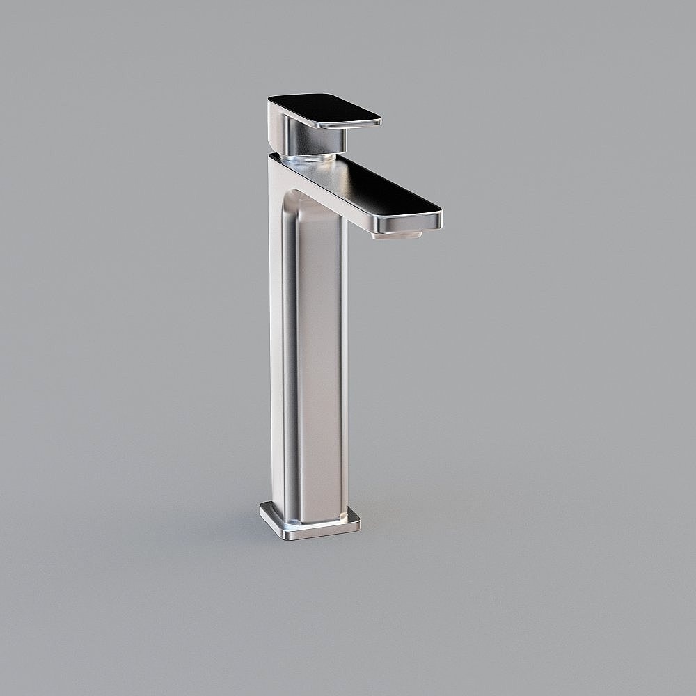 Jueneng-Single hole single handle high foot basin faucet_F326600