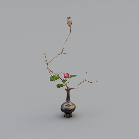 중국의 새로운 꽃병 스타일