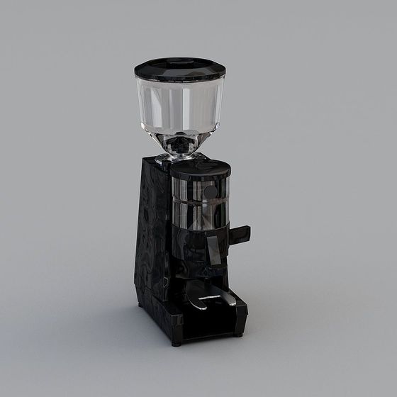 Elegant 3D Coffee Grinder Model for Creative Projects