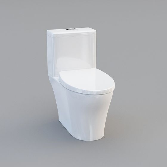 Urban Bathroom 3D Model for Modern Aesthetics