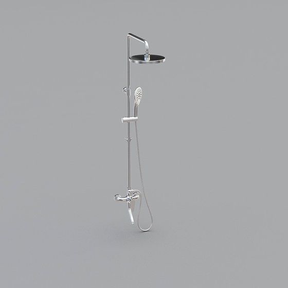 Bộ sen cây gắn tường Widex inox đầu sen ra