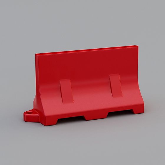 Urban Barrier 3D Model
