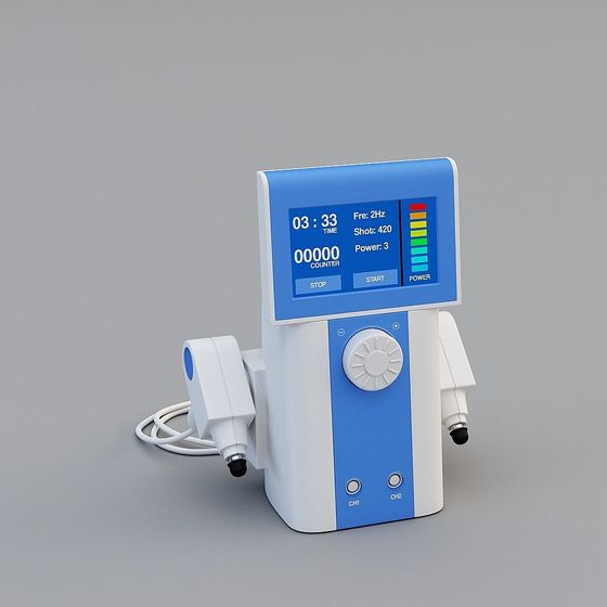 New Chinese Stage 3D Model for Medical Equipment