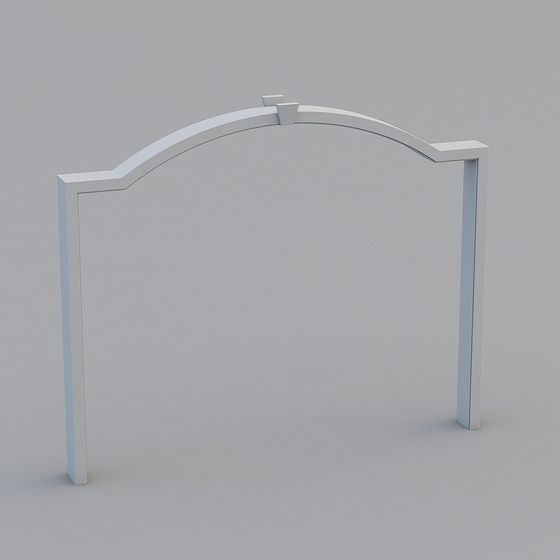 Elegant Archway 3D model for Creative Spaces