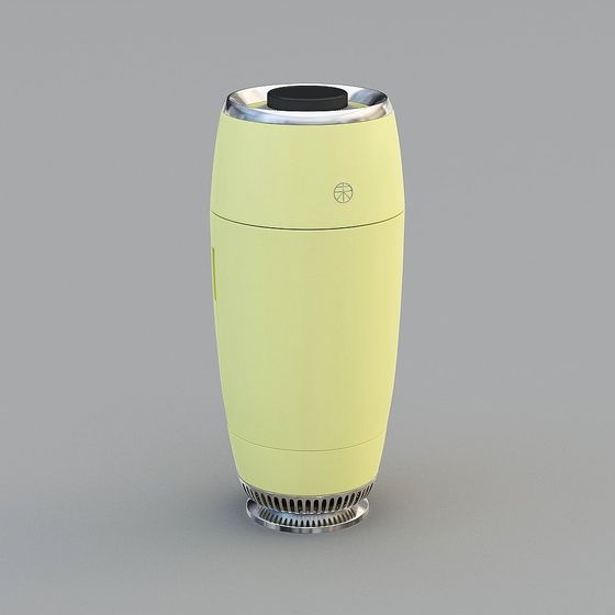 Futuristic Air Purifier 3D Model