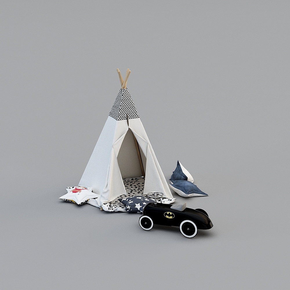 Whimsical Cottage 3D model