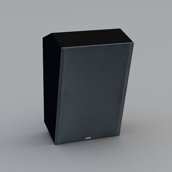 Urban Corner Cabinet Low-Poly 3D model