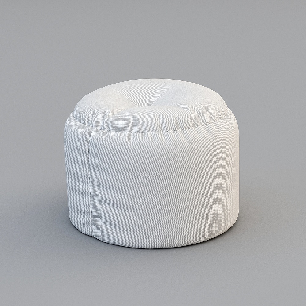 Divano puf bianco moderno