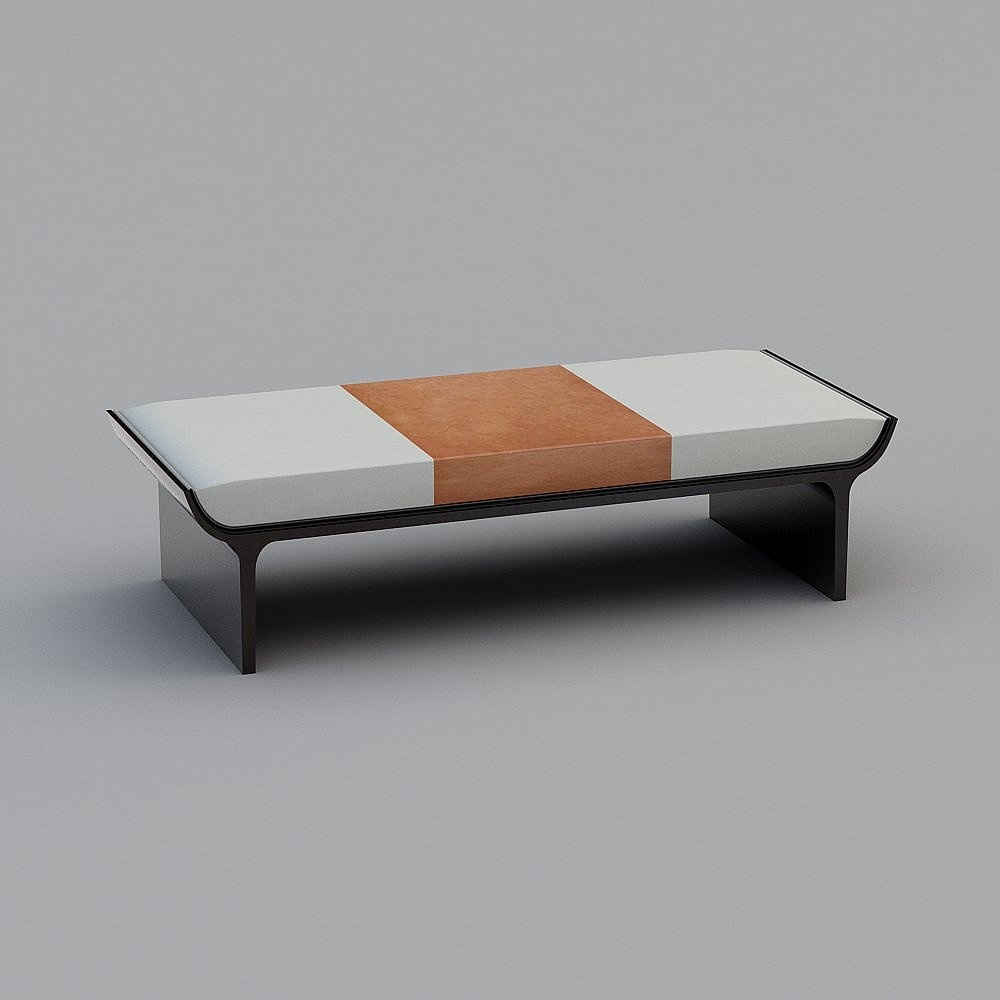 Puff da divano bianco americano