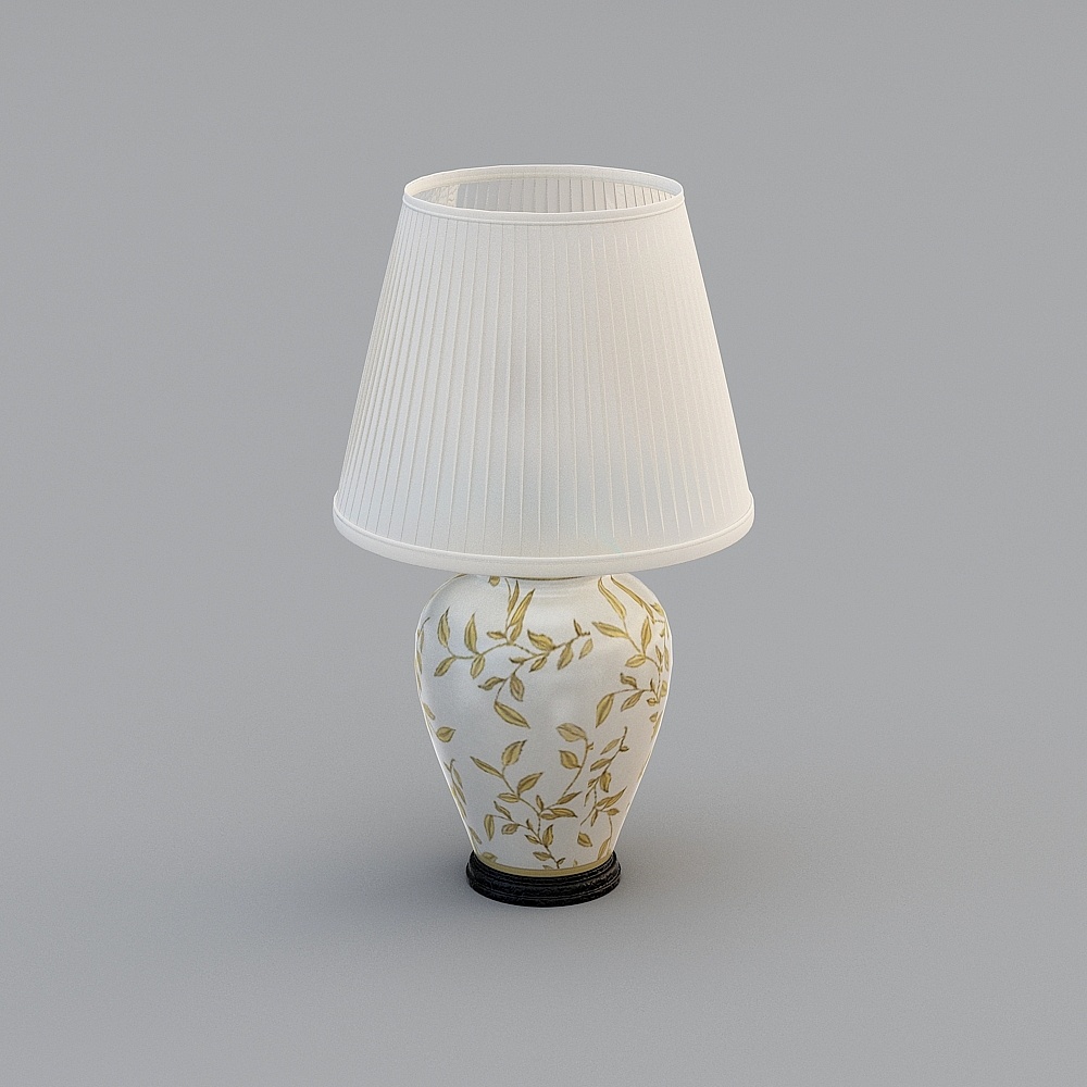 Simple European Table Lamps,beige