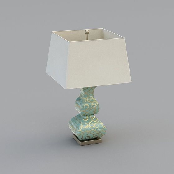 Stylish Cloud Light Table Lamp 3D model for Modern Spaces