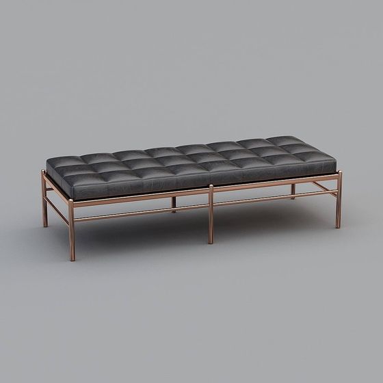 Nuovo divano ottomano cinese nero