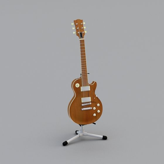 Stunning Electric Guitar 3D model