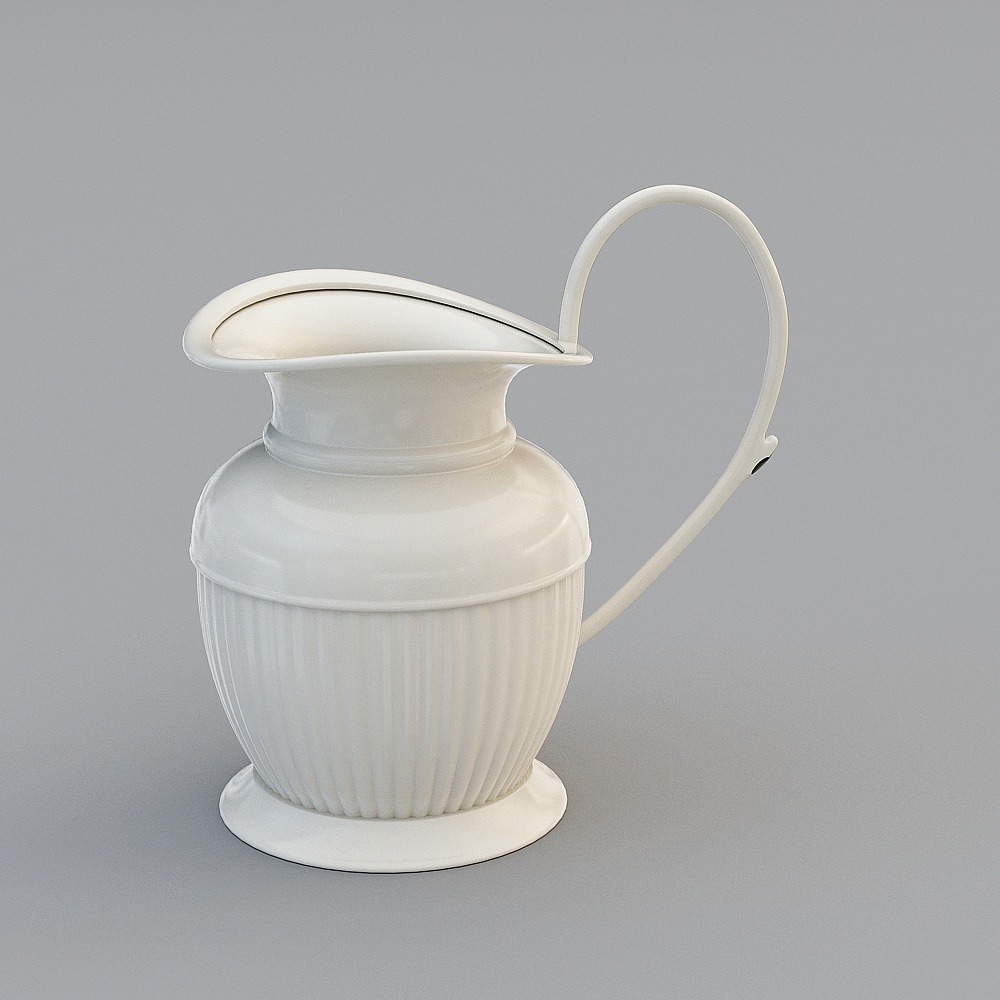 Elegant Low-Poly Teapot 3D model