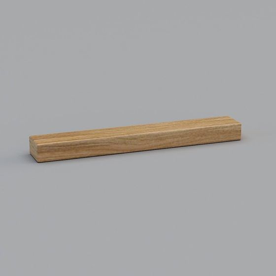 Wooden Strip 3D model - Low Polygon and High Detail