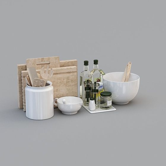 Cozy Cooking Nook 3D model