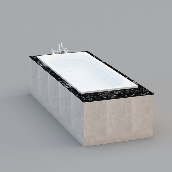 Urban Retreat Bath Tub 3D model