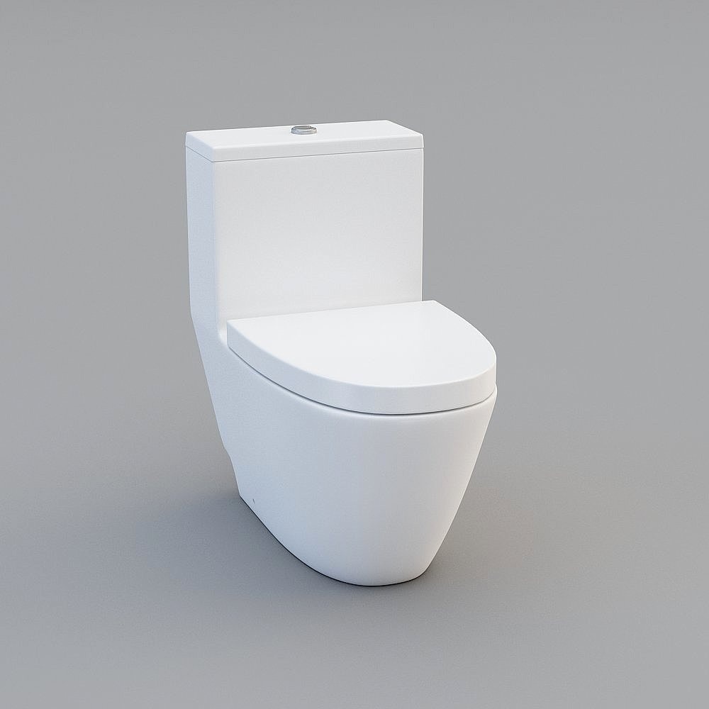Urban Toilet 3D model