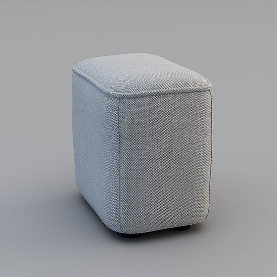 Comfortable Small Stool 3D model