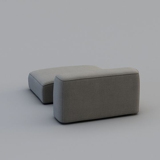 Urban Comfort Ottoman 3D model