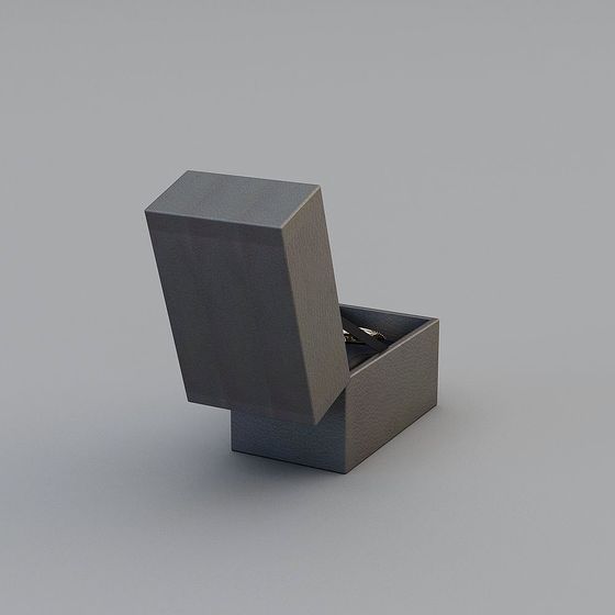 Stylish Jewelry Box 3D model for Creative Projects