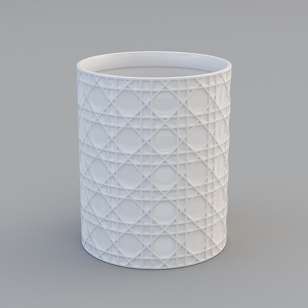 Geometric Woven Cup 3D model