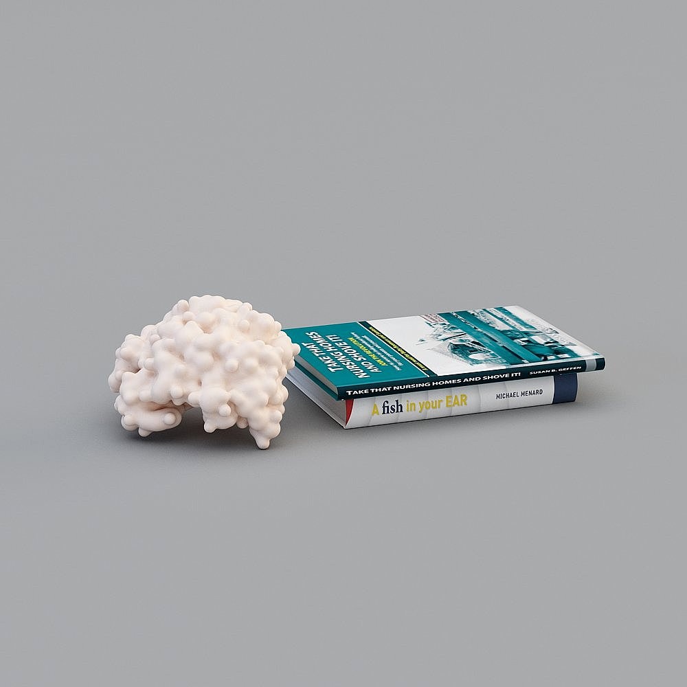 Brain Cell 3D model - Low Poly High Detail