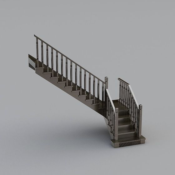 Urban Staircase 3D model