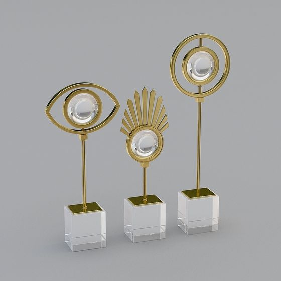 Vision Trophy 3D model - Elegance in Design