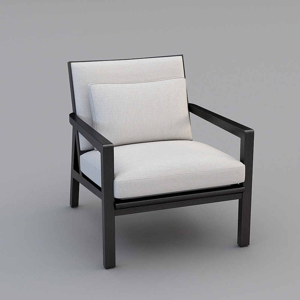 Ai Chi Divano in Legno Massiccio Moderno e Semplice