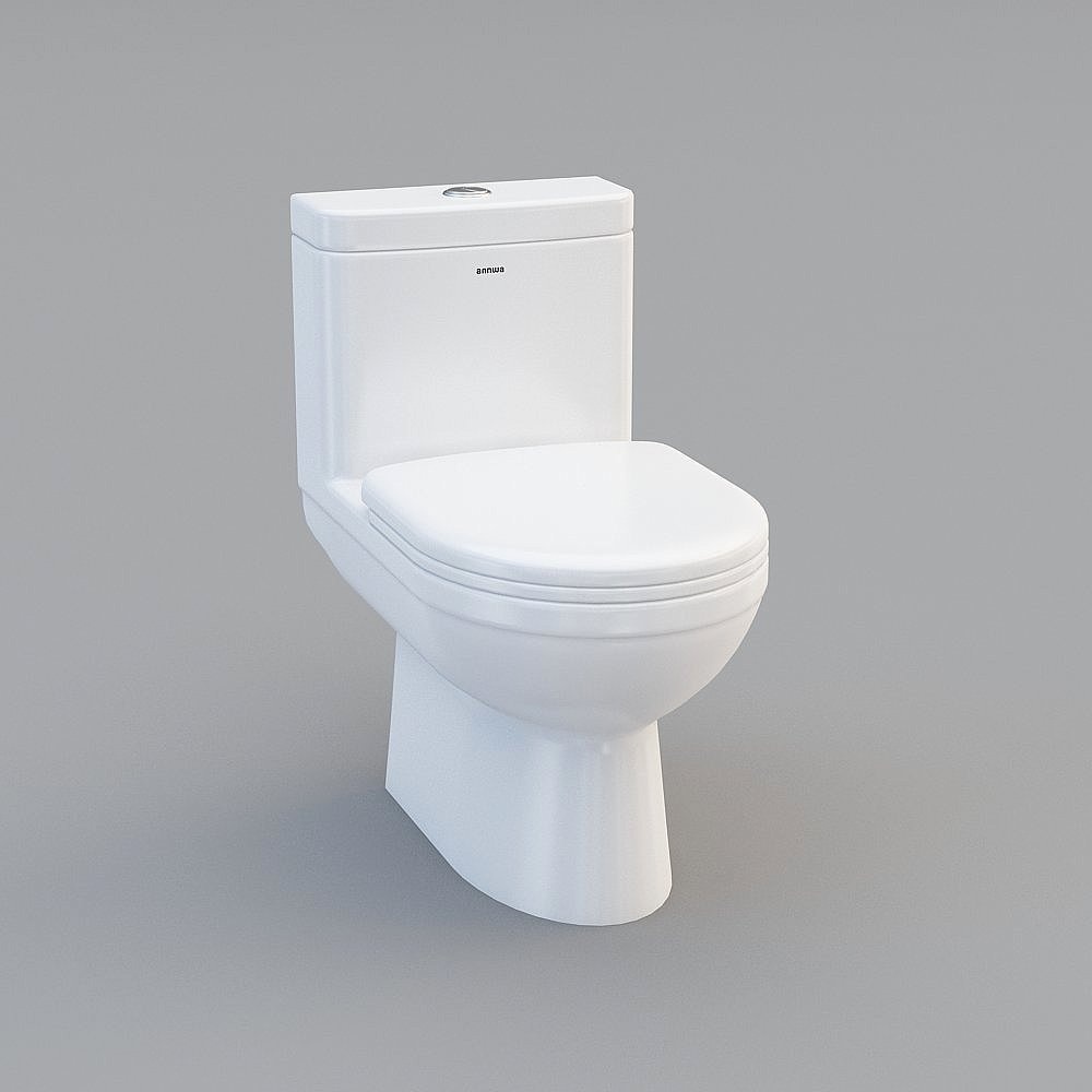 Bathroom Area 0512 Package-One-Piece Toilet AB1351