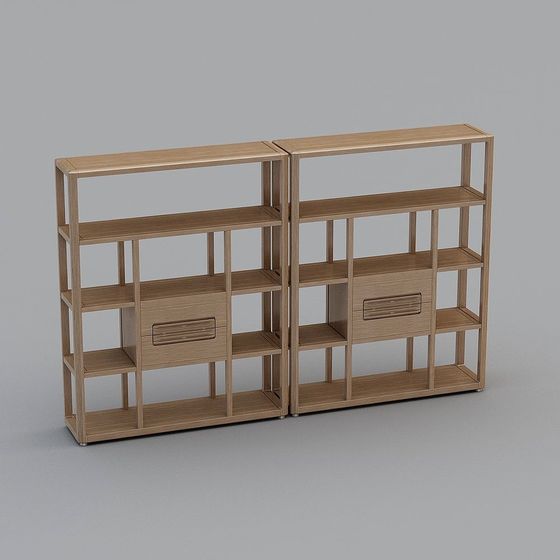 Urban Shelf 3D model for Modern Interiors