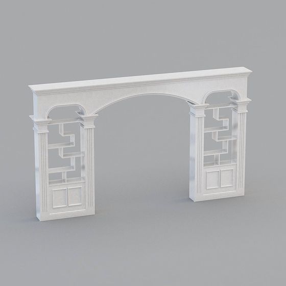 Charming Arch 3D Model for Versatile Designs