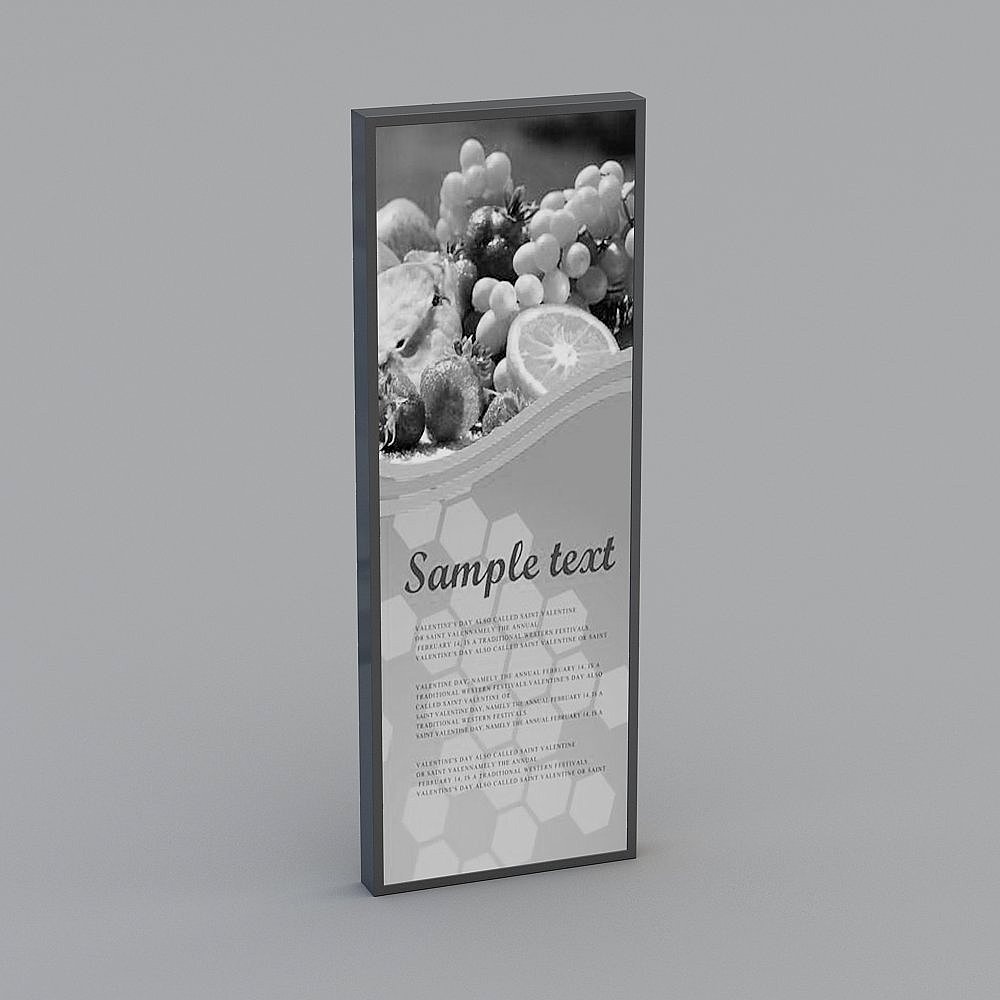 Modern Fruit Shop - Billboard 04