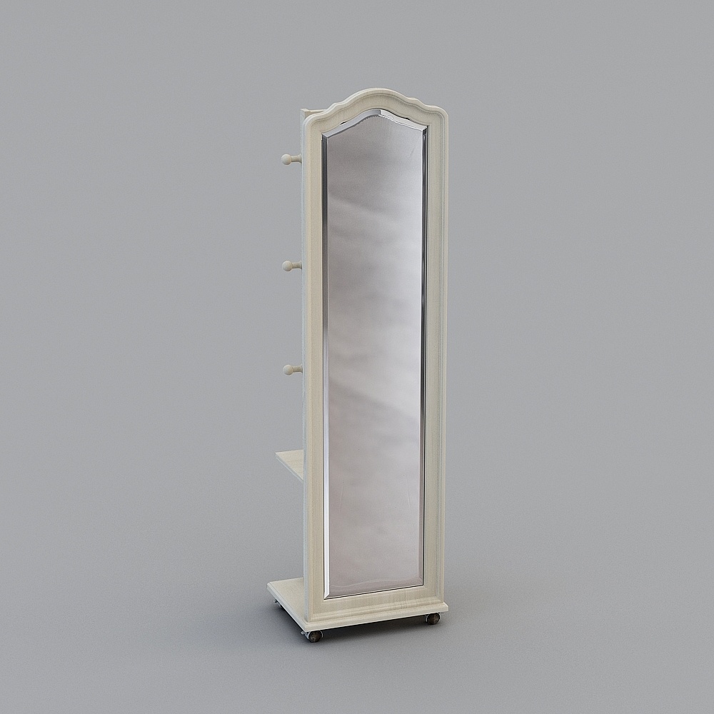 Youfan Art Taylor American Country Clothes Hanger with Mirror Front