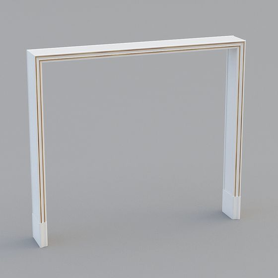 Elegant Door Frame 3D model for Modern Spaces