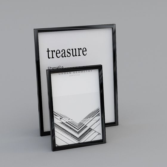 Urban Geometry 3D Model for Creative Projects