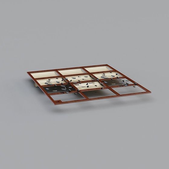 Divided Light Panel 3D model