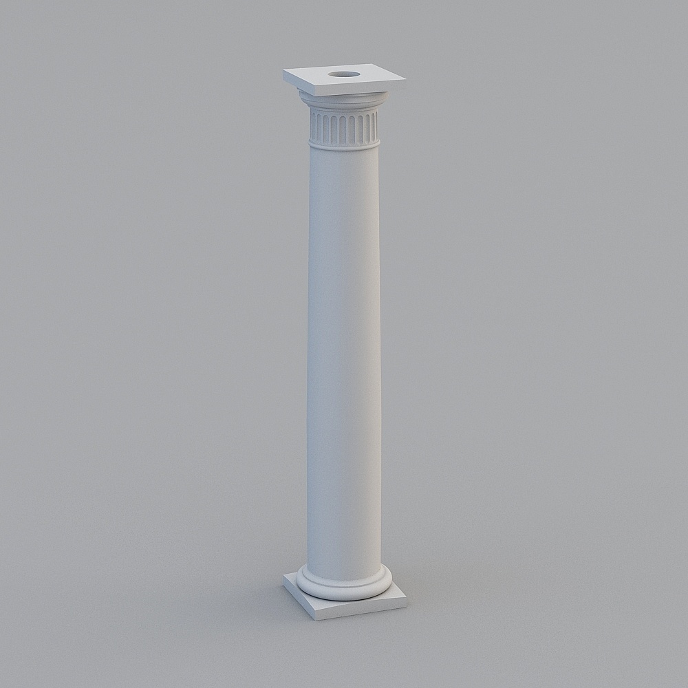 Stunning Classical Roman Column 3D model