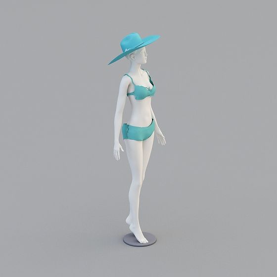 Summer Beach Vacation 3D Model