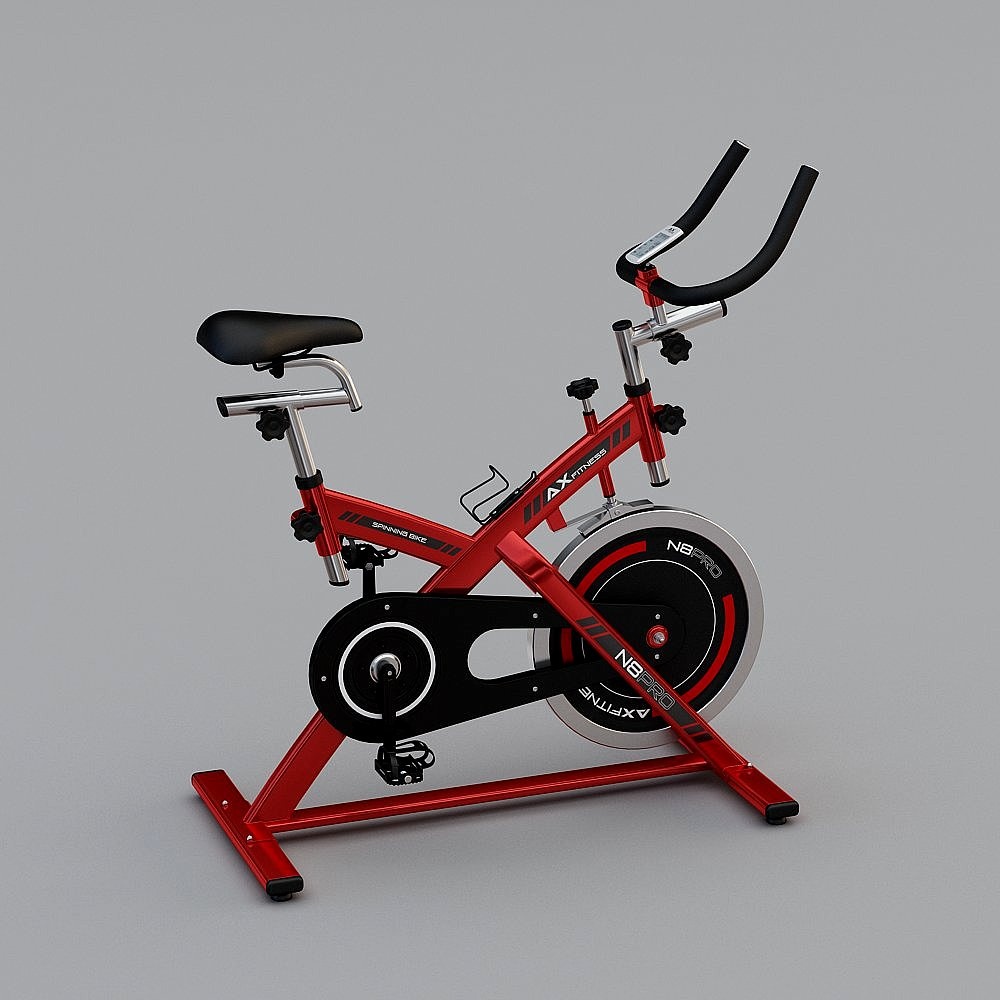 Dynamic Fitness Bike 3D model for Health Enthusiasts