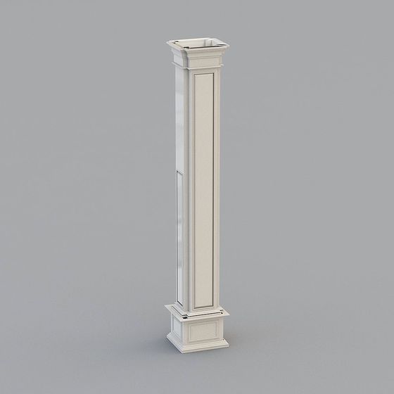 Elegant Column 3D model
