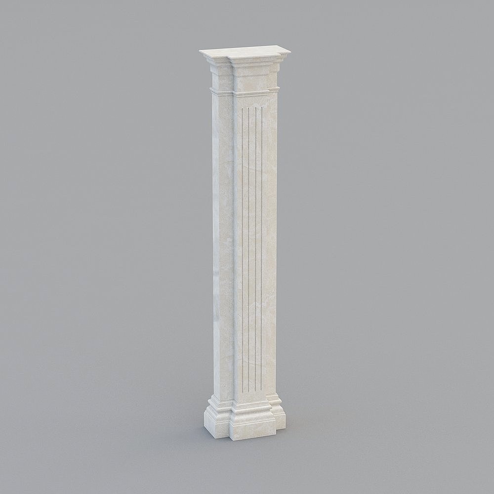 Stunning Roman Column 3D model