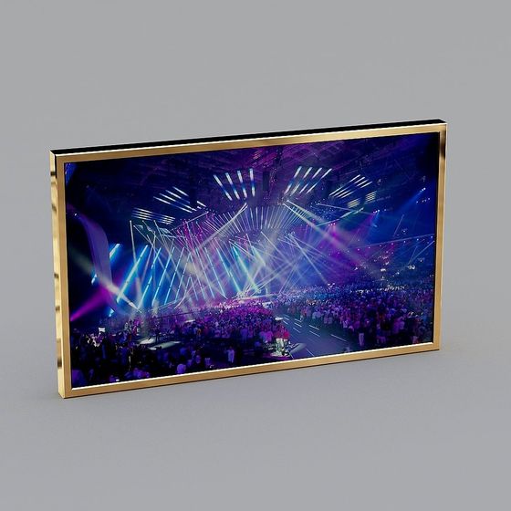 Electric Symphony Concert 3D model for Creative Projects