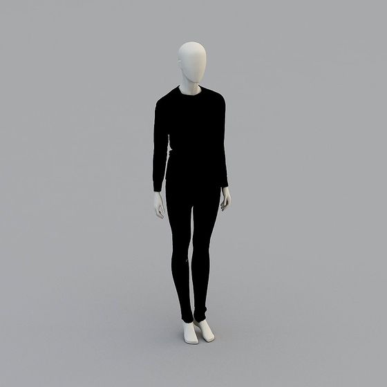 Minimalist Human Model 3D model