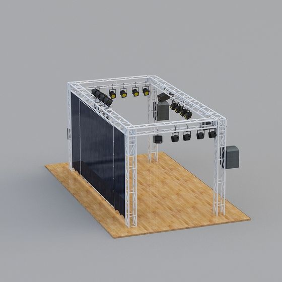 Stage Lighting Framework 3D model