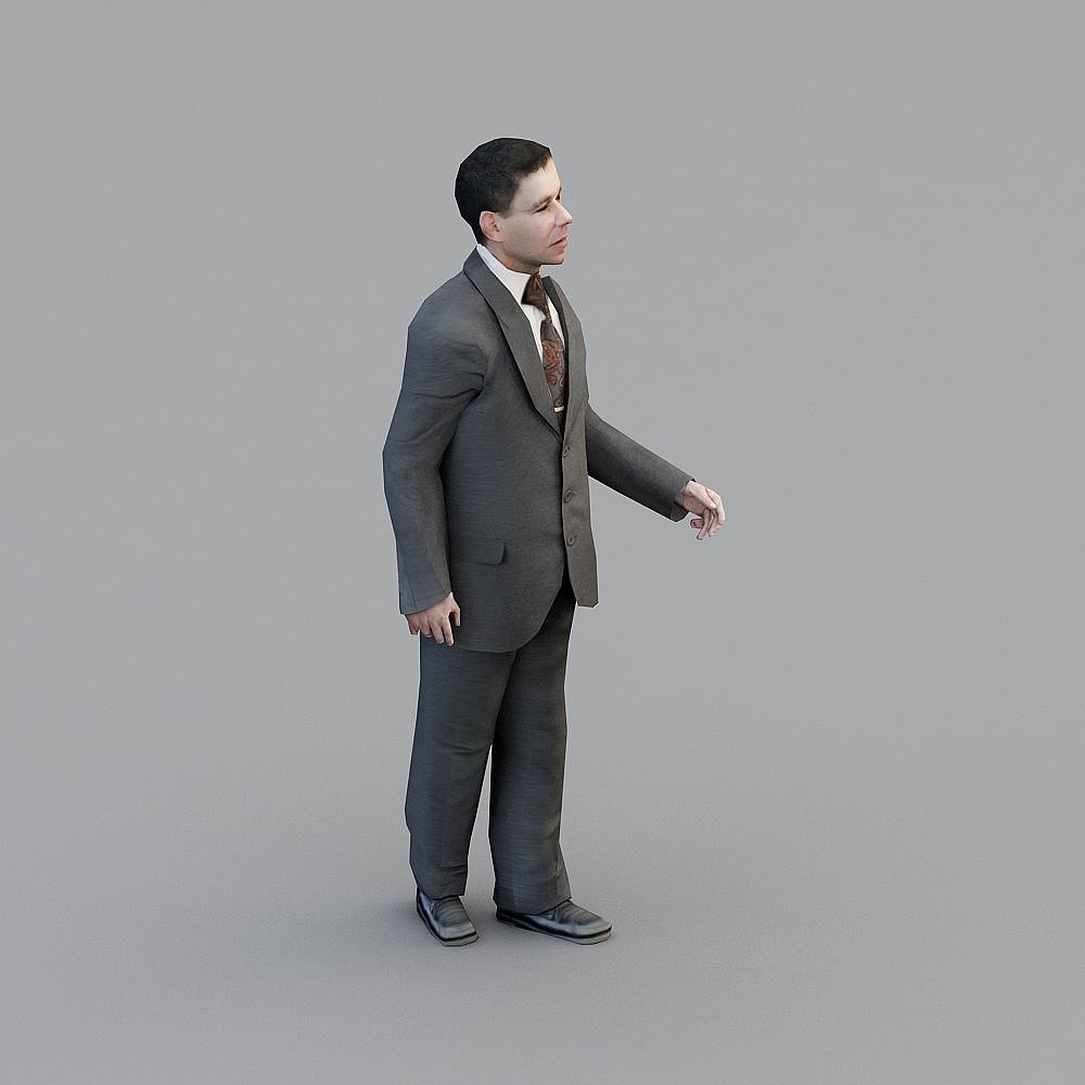 Urban Gentleman 3D Model