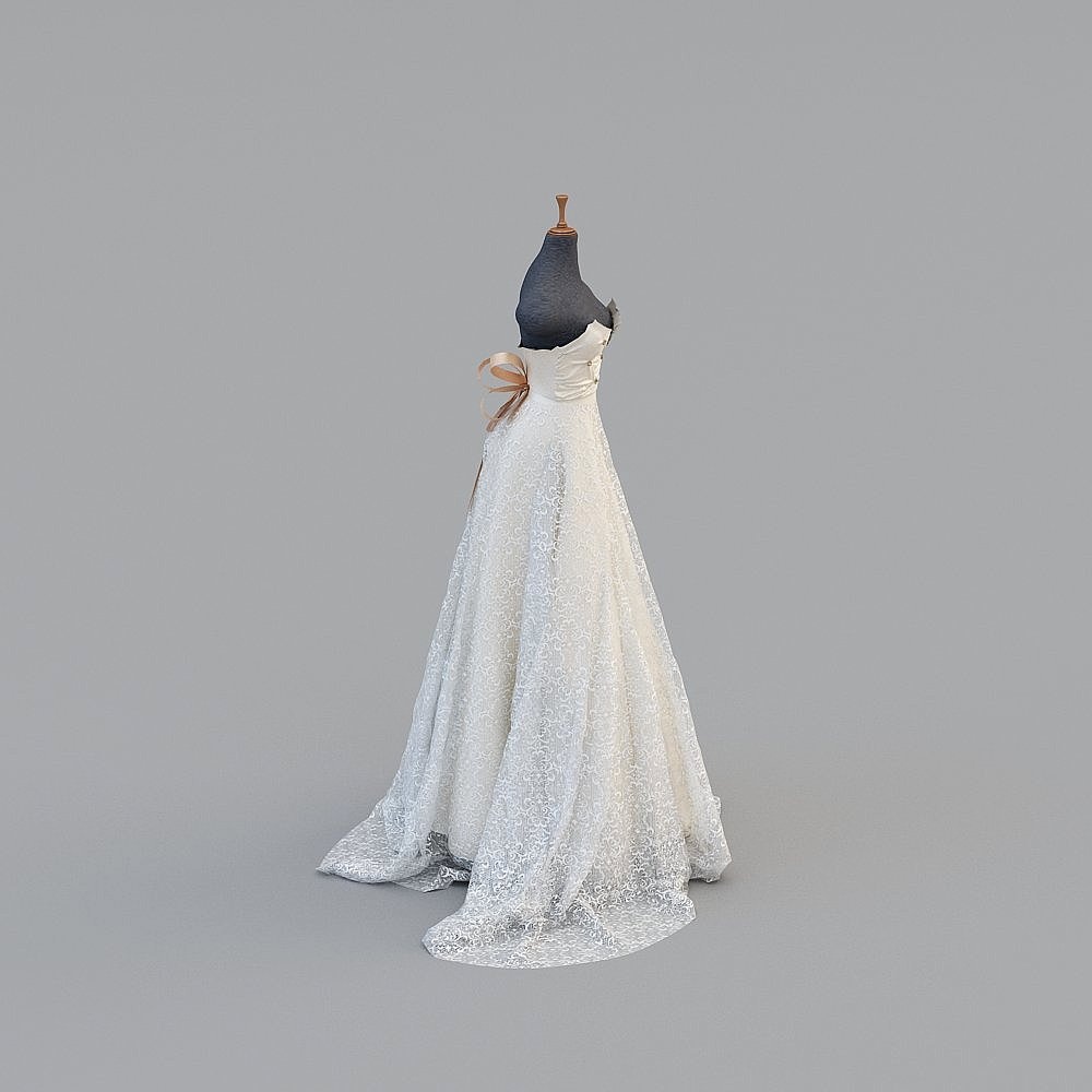 Váy cưới màu trắng trong cửa hàng váy cưới