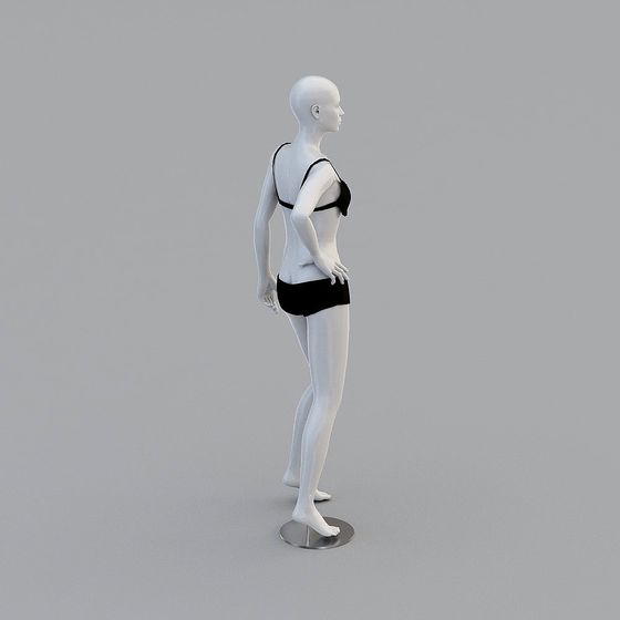 Swimwear Model 3D model