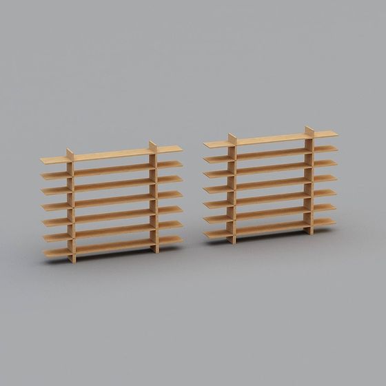 Urban Shelf 3D model for Modern Interiors